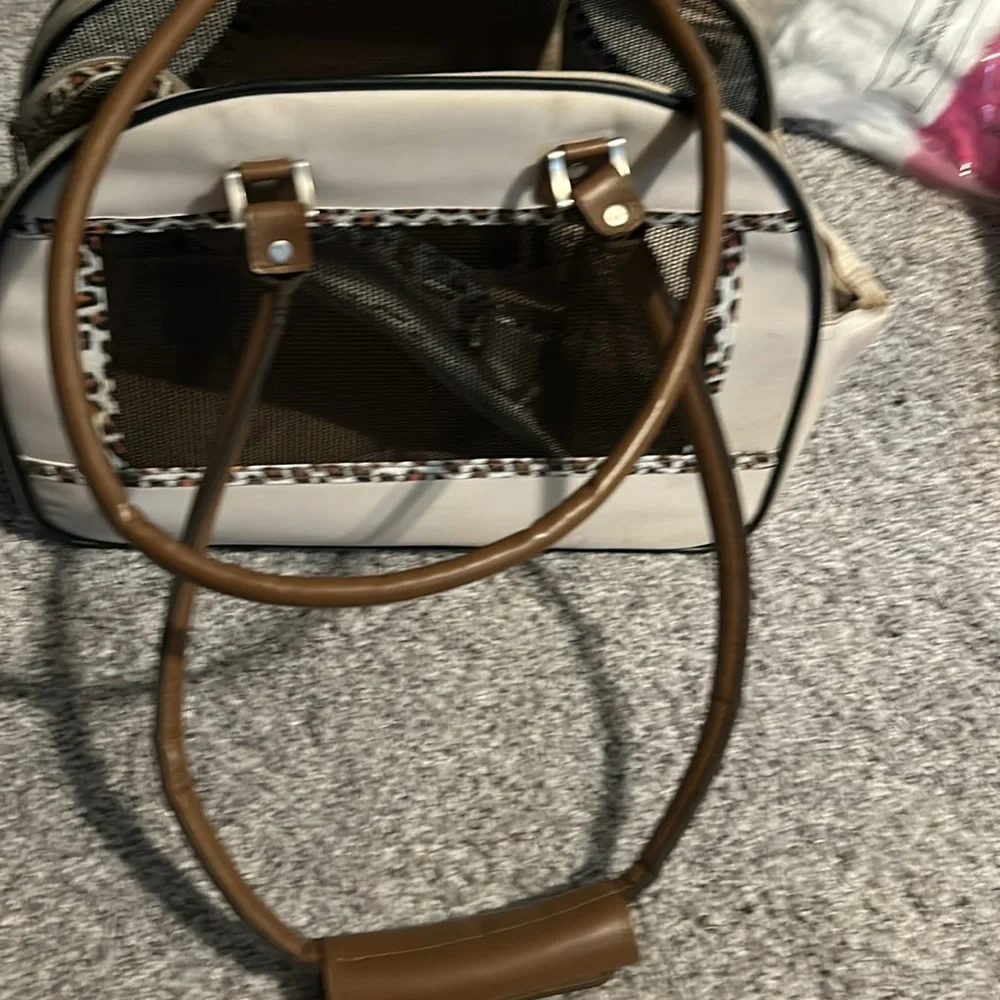 Leopard animal tote